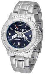 North Carolina A&T Aggies Competitor Steel AnoChrome Mens Watch