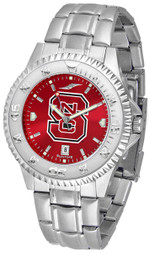 North Carolina State Wolfpack Competitor Steel AnoChrome Mens Watch