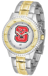 North Carolina State Wolfpack Competitor Two Tone Mens Watch