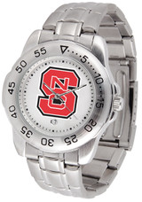 North Carolina State Wolfpack Sport Steel Mens Watch