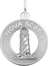 Image of Nova Scotia Lighthouse Ring Charm (Choose Metal) by Rembrandt
