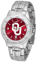 Image of Oklahoma Sooners Competitor Steel AnoChrome Mens Watch