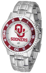 Image of Oklahoma Sooners Competitor Steel Mens Watch