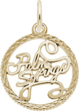Image of Palm Springs Faceted Charm (Choose Metal) by Rembrandt