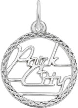 Image of Park City Faceted Charm (Choose Metal) by Rembrandt