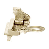 Image of Petite Piano Charm (Choose Metal) by Rembrandt