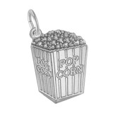 Image of Popcorn Charm (Choose Metal) by Rembrandt