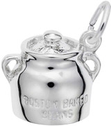 Image of Pot Of Boston Baked Beans Charm (Choose Metal) by Rembrandt