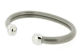 Image of Q Ray - Milano Series - Stainless Steel Mesh Cuff Bracelet (Q281)