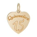 Image of Quinceanera Charm (Choose Metal) by Rembrandt
