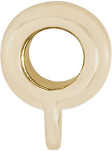 Image of Rembrandt Extra-Wide Rounded Classic CharmDrop (Choose Metal)