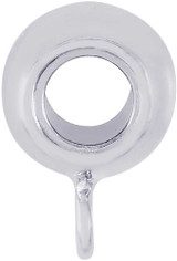 Image of Rembrandt Wide Rounded Classic CharmDrop (Choose Metal)