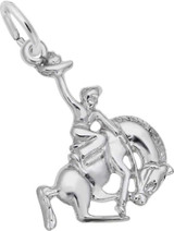 Image of Rideem Cowboy Charm (Choose Metal) by Rembrandt