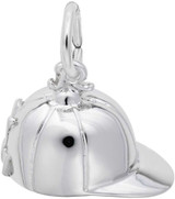 Image of Riding Hat Charm (Choose Metal) by Rembrandt