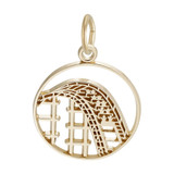 Image of Roller Coaster Charm (Choose Metal) by Rembrandt