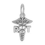 Image of RT Caduceus Charm (Choose Metal) by Rembrandt
