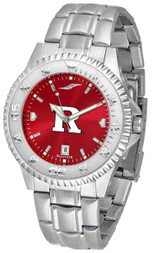 Image of Rutgers Scarlet Knights Competitor Steel AnoChrome Mens Watch