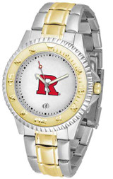 Image of Rutgers Scarlet Knights Competitor Two Tone Mens Watch