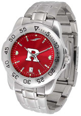 Image of Rutgers Scarlet Knights Sport Steel AnoChrome Mens Watch