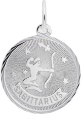 Image of Sagittarius Constellation Charm (Choose Metal) by Rembrandt