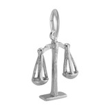 Image of Scales Of Justice Charm (Choose Metal) by Rembrandt