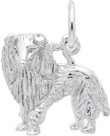 Image of Sheltie Dog Charm (Choose Metal) by Rembrandt