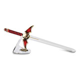 Image of Skull Sword Glass Figurine