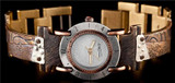 Image of Small Europa Copper and Sterling Silver - Narrow WatchCraft Handmade Watch
