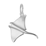 Image of Small Manta Ray Charm (Choose Metal) by Rembrandt