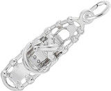 Image of Snow Shoe Charm (Choose Metal) by Rembrandt