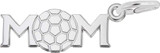 Image of Soccer Mom Charm (Choose Metal) by Rembrandt