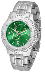 Image of South Florida Bulls Competitor Steel AnoChrome Mens Watch