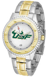 Image of South Florida Bulls Competitor Two Tone Mens Watch