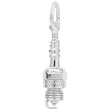 Image of Spark Plug Charm (Choose Metal) by Rembrandt