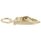Image of Speedboat Charm (Choose Metal) by Rembrandt
