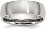 Image of Stainless Steel 7mm Brushed Band Ring