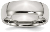 Image of Stainless Steel 7mm Polished Band Ring