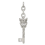 Image of Stainless Steel Crown & Key Interchangeable Pendant