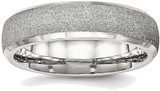 Image of Stainless Steel Polished Laser Cut Ring