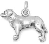 Image of Standing Labrador Charm 925 Sterling Silver
