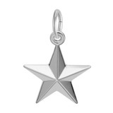 Image of Star Charm (Choose Metal) by Rembrandt