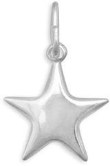 Image of Star Charm 925 Sterling Silver