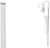 Image of Sterling Silver 2" Polished Tie Bar