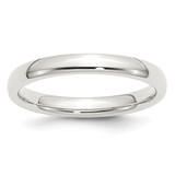 Image of Sterling Silver 3mm Comfort Fit.5 Band Ring