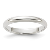 Image of Sterling Silver 3mm Half-Round Band Ring