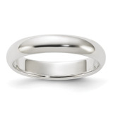 Image of Sterling Silver 4mm Half-Round Band Ring