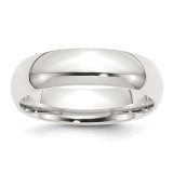 Image of Sterling Silver 6mm Comfort Fit.5 Band Ring
