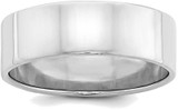 Image of Sterling Silver 7mm Flat Band Ring