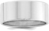 Image of Sterling Silver 9mm Flat Band Ring