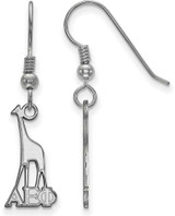 Image of Sterling Silver Alpha Epsilon Phi Medium Dangle Earrings by LogoArt